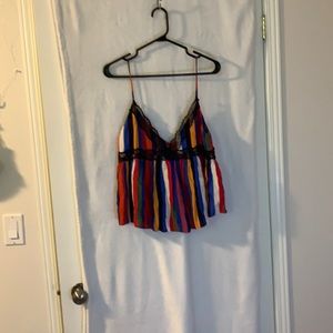 Zara rainbow tank